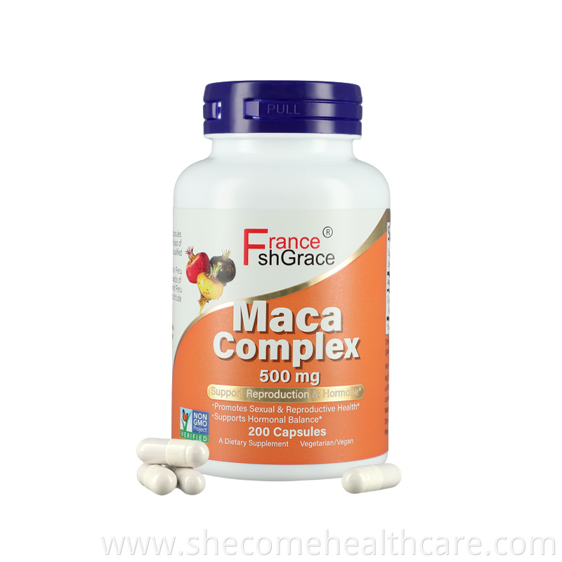 black maca capsules